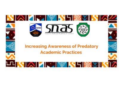 Increasing Awareness of Predatory Academic Practices